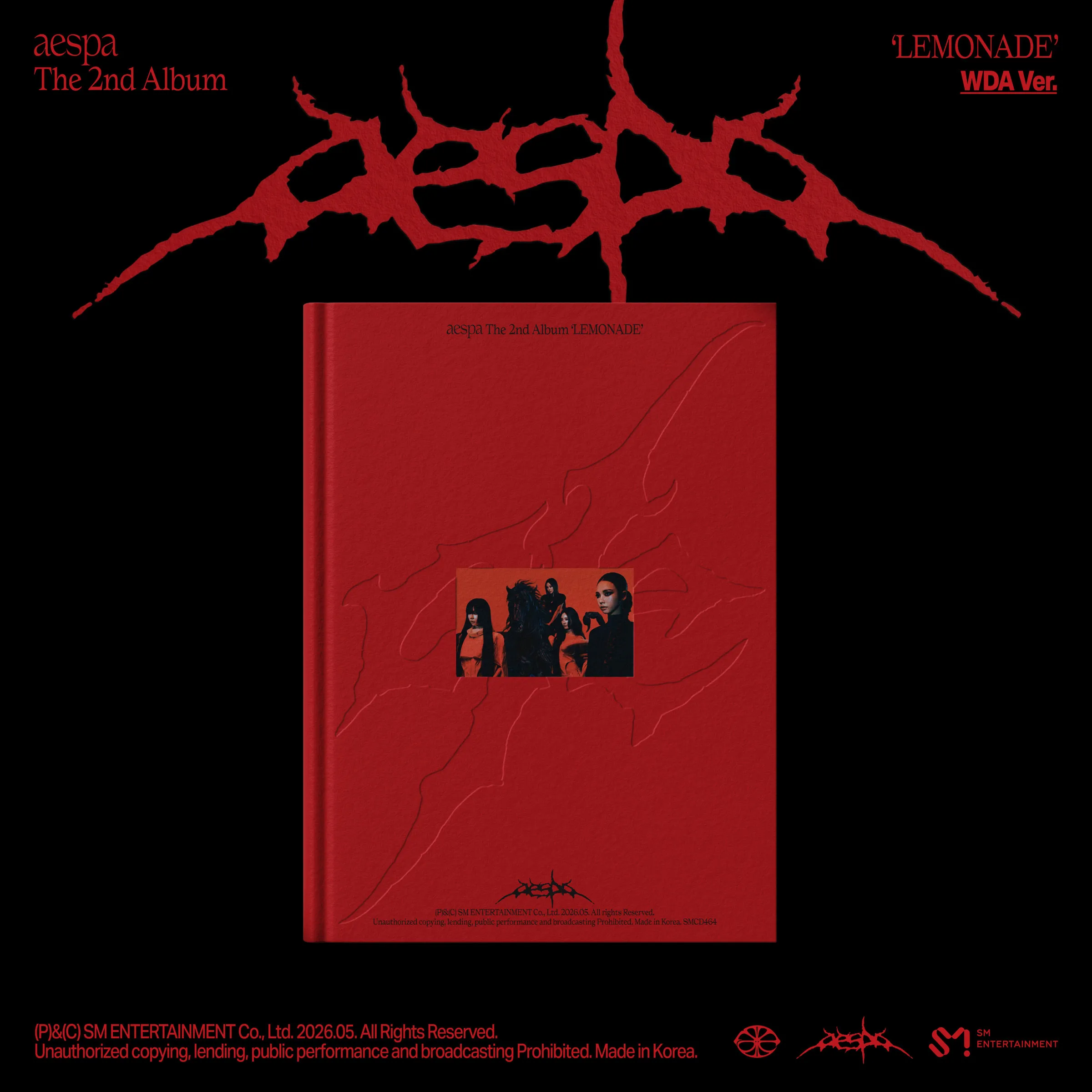 エスパ アルバム The 2nd Album 'LEMONADE' (MUTANT Ver.) - aespa Official Store