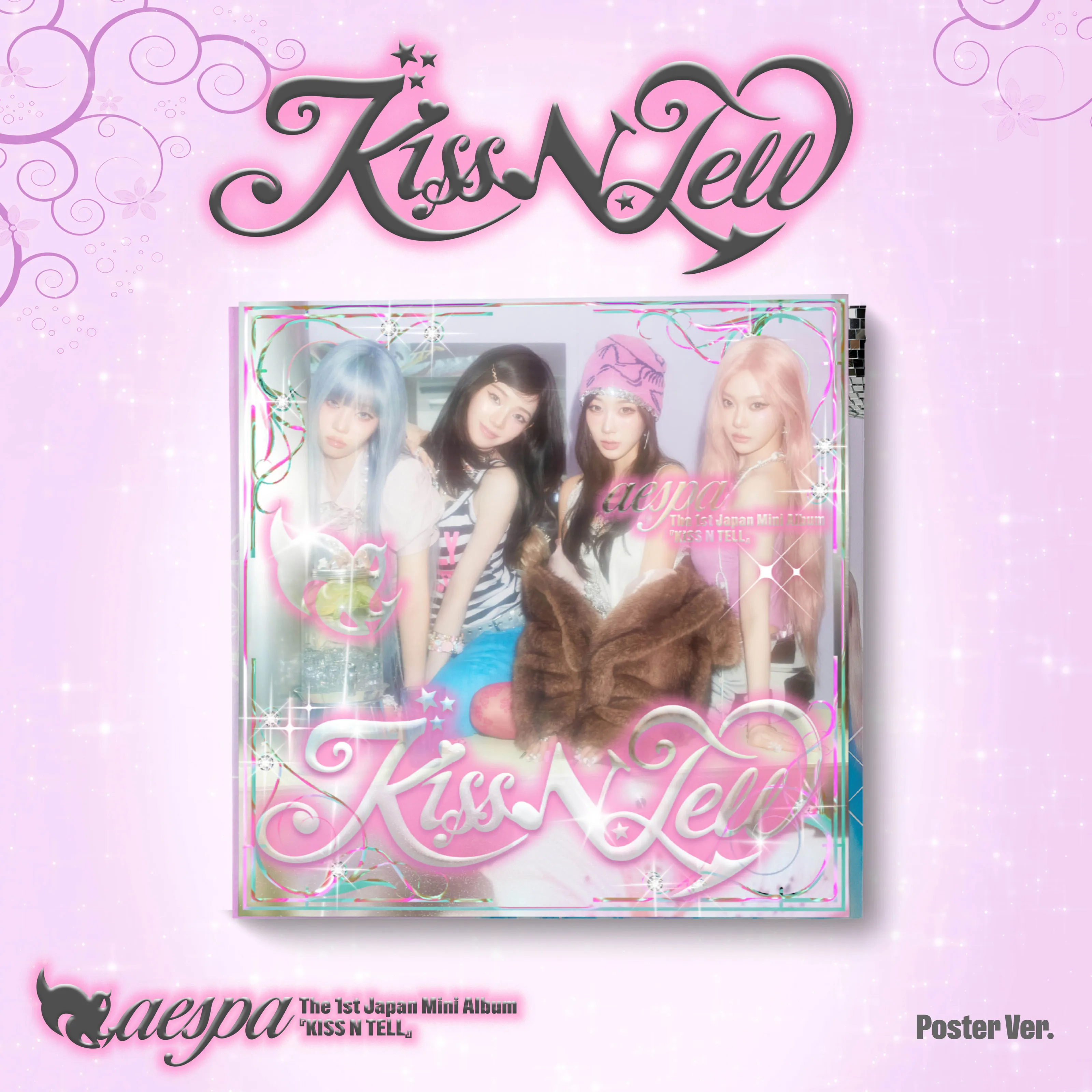 aespa The 1st Japan Mini Album『KISS N TELL』、会場限定豪華特典